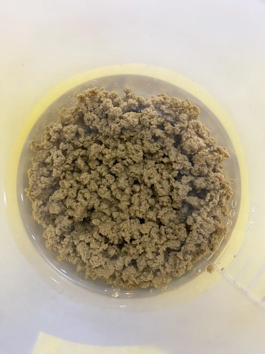 Bông bùn to, chắc sau keo tụ bằng polymer phù hợp