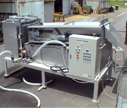 Ảnh hiện trường: Nâng cấp dây chuyền ép bùn ngành nhuộm vải: giải pháp 2 tầng Slit Saver SS-624D